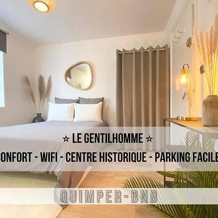 Le Gentilhomme - Studio - Entree Autonome - Plein Centre Historique Quimper Buitenkant foto